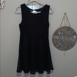 Sans Souci Black Sequin Dress